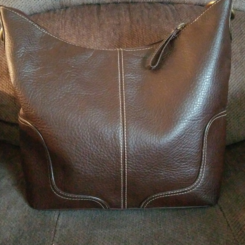 Not yet sold Brown Leather Tommy Hilfigure Purse